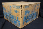 1985 Topps Baseball Cello Empty Trading Card Display Case
