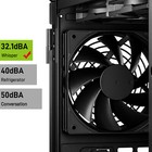 6 Pack Black 120mm Pc Case Fans High Airflow Low-noise High Performance Fans