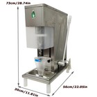 110v Frozen Yogurt Blending Machine  Yogurt Milkshake Ice Cream Mixing Machine