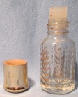 Vintage Surrati Perfumes Hajral Aswad   Empty Miniature Perfume Bottle
