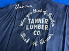 Vintage 1960 Swingster Mens Size Med  Bowling Shirt Tanner Lumber