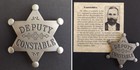 Deputy Constable Badge  Old West  Replica  Boxed   Six-pointed