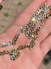 Real Solid 14k Gold Mens Ladies Curb Cuban Link Chain 5mm Necklace Made In Italy