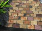12 Cobblestone Paver Molds Make 4x6  Pavers Walls Patio Garden Paths  Ships Fast
