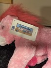 Rare Htf Toys R Us Animal Alley Floppy Pink Pony Horse Soft Plush Nwt 16   