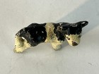Antique Cast Iron Figurine Hubley  1 75 Tall    Figure Miniature Cow Calf