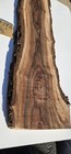 Claro Black Walnut Live Edge Slab   Side Table Slab  Shelf  Bench