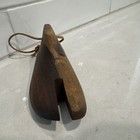 Antique Wooden Small Child s Baby Shoe Form Cobbler Molds Primitive Decor