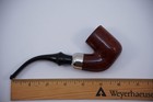 Vintage Italian Estate Tobacco Pipe Smooth Briar Made In Italy