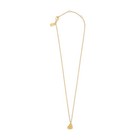 Coach Quilted Heart Woman Necklace 530125 Gld 710 New Item