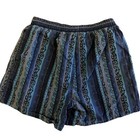 Vtg 90 s Pacific Scene Geometric Tribal Swim Shorts Surfer Skater Trunks M