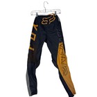 Fox Racing 180 Motocross Pants Black Orange Grey Youth 28y 28185 Dirt Bike Gear