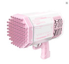 Electric 69 Hole Bubble Gun With Light Automatic Soap Blower For Kids