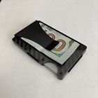 Men Rfid Blocking Slim Money Clip Wallet Credit Card Id Holder Thin Carbon Fiber