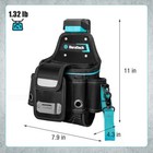 Duratech Expandable Electrician Tool Pouch Belt Clip Pocket Quick Release Buckle