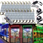 20-400pcs 5050 Smd Rgb Led Module Light Injection Lamp Waterproof  remote power