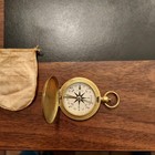Vintage Brass Us Military Compass
