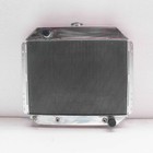 Aluminum Radiator Fit 66-79 Ford Truck Chevy Engine At mt 833b 4rows
