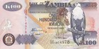 Zambia 100 Kwacha 2009 P 38h Unc