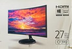Samsung 390c Series 27  Led Curved Fhd Amd Freesync Monitor  hdmi  Vga  - Black