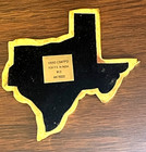 San Antonio  Texas Brass 3 5in X 3 5 Paperweight Made In India