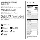 Gluten Free Organic Hulled Raw Buckwheat Groats -non-gmo - By Food To Live