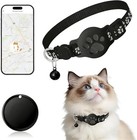 Gps Pet Tracker Collar For Cats - Waterproof Smart Tag  No Monthly Fee  Android