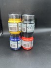 2 Sets Jacquard Textile Fabric Paint 2 25oz Primary Secondary Florescent 16 New
