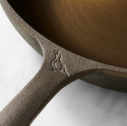 Smithey Seasoned Cast Iron Chef Skillets-a10