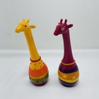 Justb Byou Battat Rattle Toy Giraffe Maracas Set Baby Sound Music Infant Safari