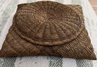 Vtg Maine Penobscot Ash Sweetgrass Handkerchief Basket Native American