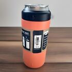 New Yeti Coral 12 Oz Slim Colster - Rare  And Retired Color