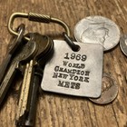 1969 New York Mets World Champion Key Chain Sports Memorabilia World Series