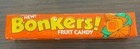 Vintage 1980   s Orange Bonkers  Sealed Roll New New Old Stock  Rare  