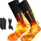 Rechargeable 9000mah Battery Electric Heated Socks Foot Winter Warm Hunting Sock