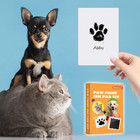 Inkless Paw Print Kit For Dogs  Cats   Babies  4 Clean Touch Ink Pads And 8 Impr