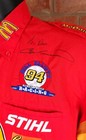Bill Elliott Racing Mcdonald s Signed Pit Crew Shirt Autographed Size Xl Sparco