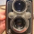 Vintage Yashica-mat Lm Copal Mxv Camera 80mm Twin Lens W  Leather Case