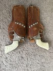 Toy  Hubley  rodeo   Western 2 Cap Gun And Holster Set -1950 s 60 Original Owner