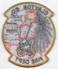 Patch Clayton County Ga C1990 Company 10 Fire Department Always Ready 3x4 