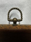 Vintage Bronze Wooden Horse Wall Hanging Plaque With Hook Equestrian