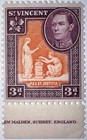 Travelstamps  1938 St  Vincent Stamps Scott  146 Sg 154 Peace   Justice Mogh