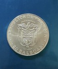 Vintage 1973 Panama 20 Balboas Sterling Silver Proof Coin - Weight 132 Grams Uc