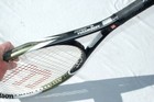 Nice Wilson Hyper Hammer 5 3 Oversized Tennis Racquet 4 1 2 Pre-strung W cover