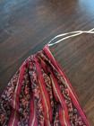 Cotton Large Drawstring Clutch