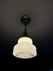 Antique Vintage Art Deco Ceiling Light Fixture Chandelier C 30s  Pendant Hobnail