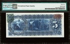 Mexico Banco Minero 5 Pesos 1911 P-s163ai M131i Gem Unc Pmg 65 Epq Finest Grade