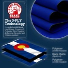 Anley Rip-proof Double Sided 3-ply Colorado State Flag 3x5 Ft Colorado Co Flags