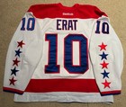 Martin Erat Capitals Alt Game Worn Jersey -photo Matched Loa -heavy Mods     