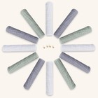 Bamboo Queen 12 Pack Muslin Burp Cloths - Large 20 X 10  Ultra Absorbent 100